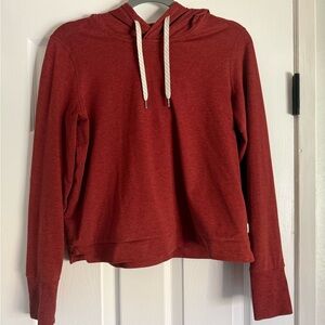 Vuori Women's Halo Brick Red Hoodie